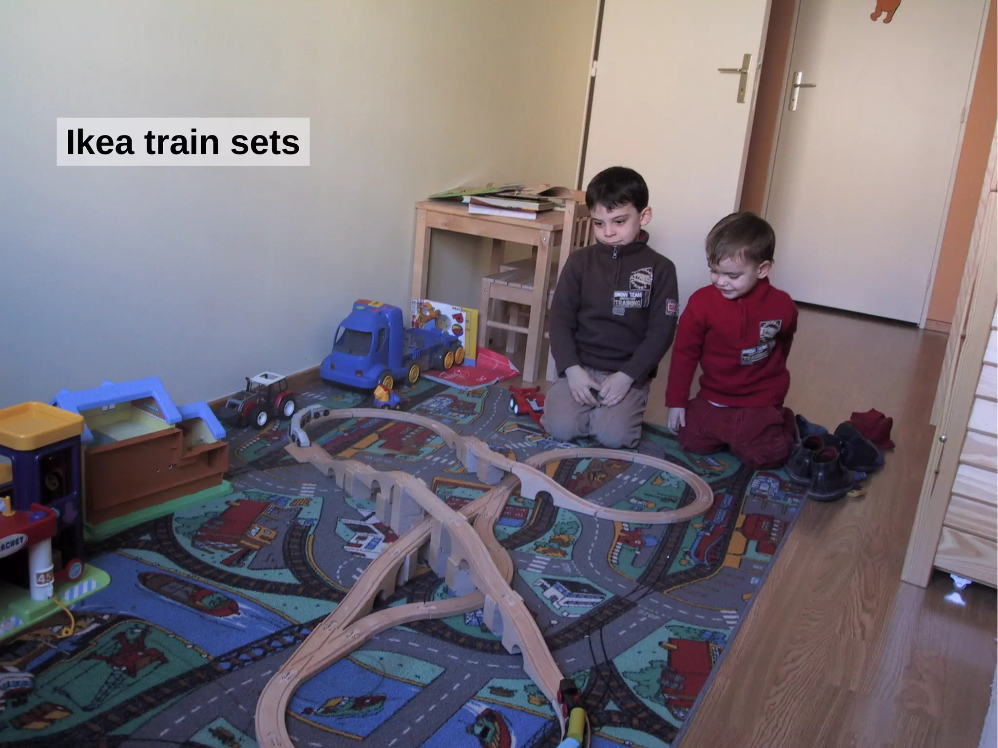 Ikea train sets
 