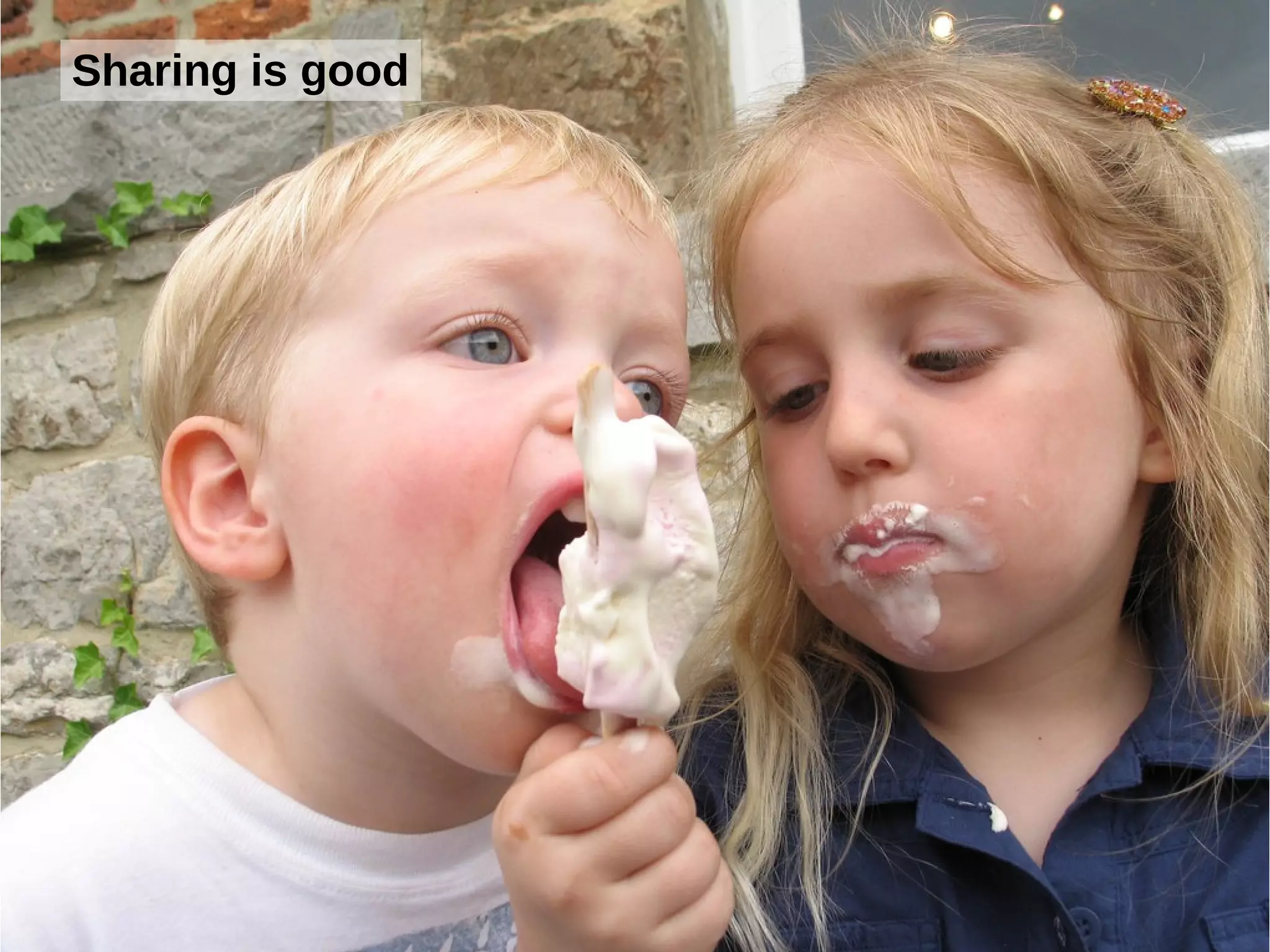 Sharing is good

 