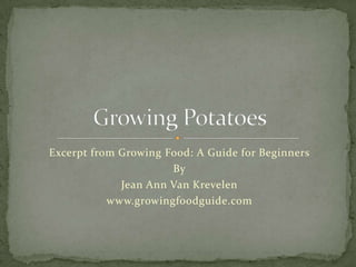 Growing Potatoes