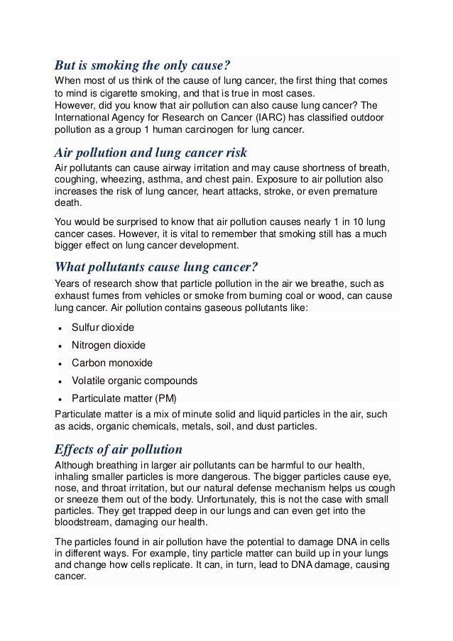 Effects of air pollution PDF