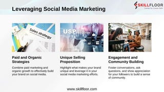 Growing Your Brand on Social Media | Skillfloor | PPT