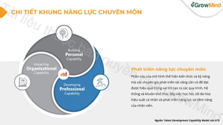 Khung Năng Lực Chuyên Môn cho Vị Trí L&D theo Mô Hình ATD | PDF