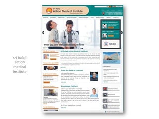 medical tourism
navigation to make
things easier for
international patients
Patients can
collect & store all
their reports
online.
blogs &
articles
 