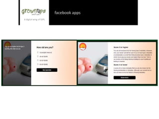 twitter campaign
{ case study I }
client: Gingr
campaign: #holimoments
approach: build an interactive
community to celebrate the spirit to
holi & make it a mirthful experience.
In order for an entry to be qualified,
2 conditions were mandatory- use
of #holimoments & @_gingr
result: trended on number one in
india. 1800 tweets generated
100600 impressions in 9 hours.
204 new followers
 