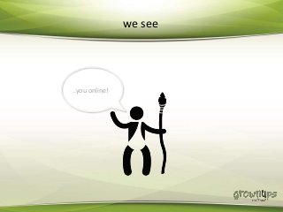 ..you online!
we see
 