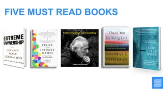 FIVE MUST READ BOOKS
 