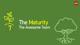 7
The Maturity
The Awesome Team
 
