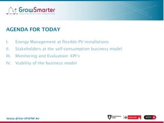 Smart Energy Management of Photovoltaic and battery storage | PPT