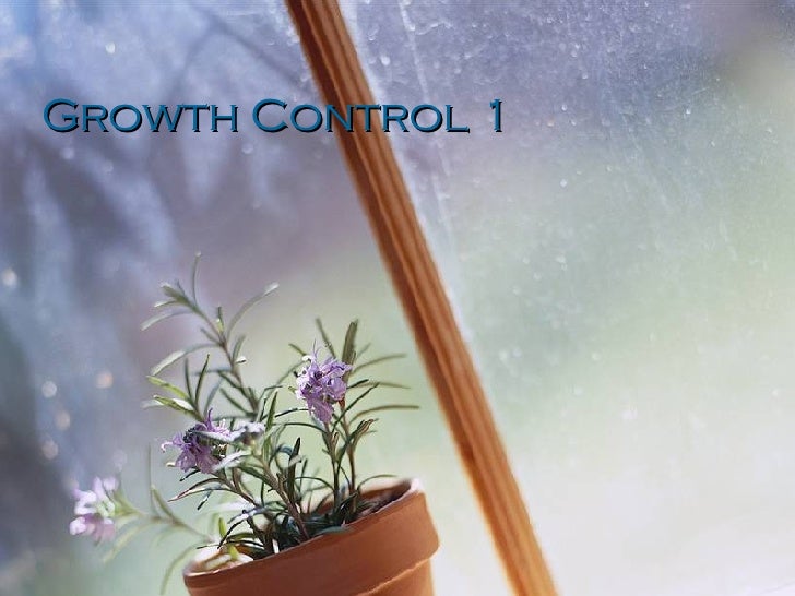 Growth Control 1