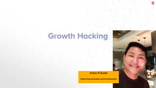 Growth Hacking
Anton R Susilo


https://www.linkedin.com/in/antonrifco
 