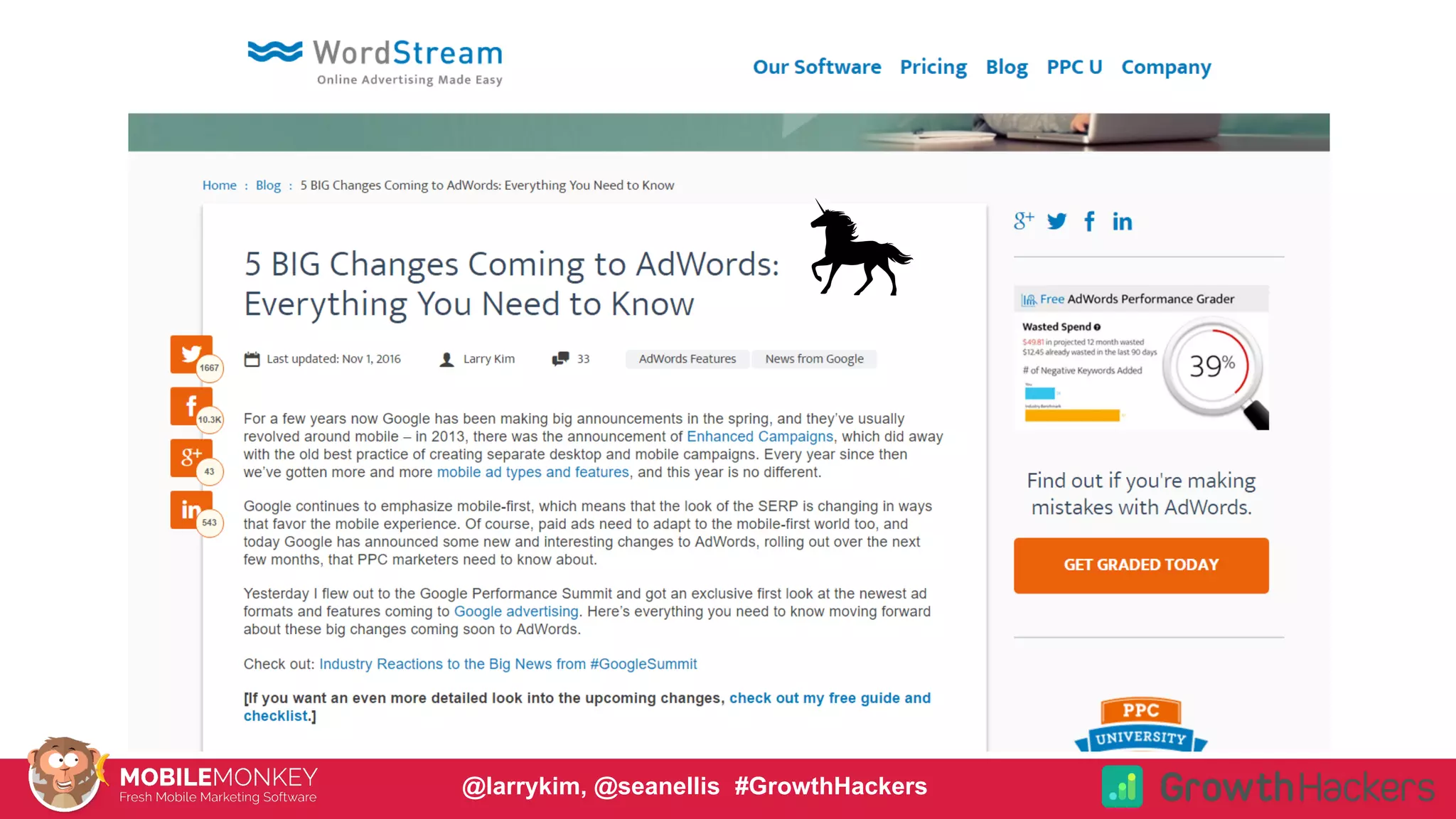#CMCa2z @larrykim@larrykim, @seanellis #GrowthHackers
 