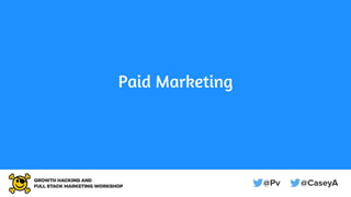Paid Marketing
 