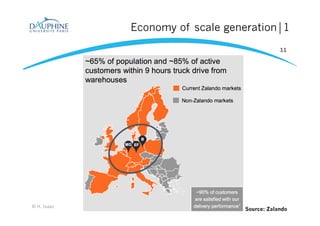 Economy of scale generation⏐1
11
© H. Isaac
Source: Zalando
 
