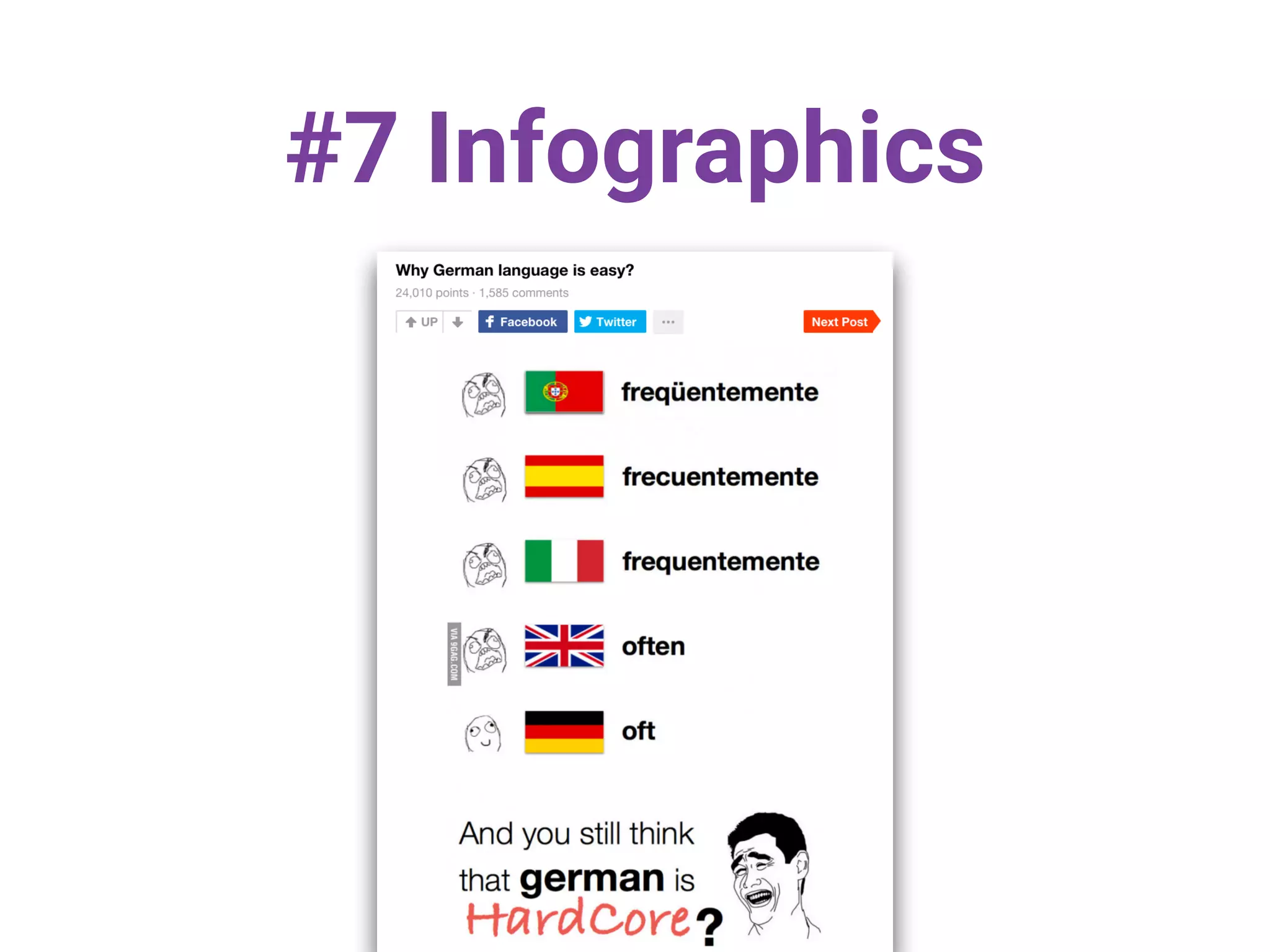 #7 Infographics
 