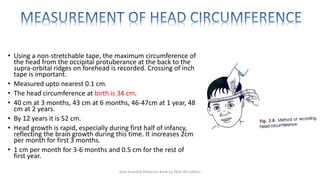 Growth and anthropometry | PPTX