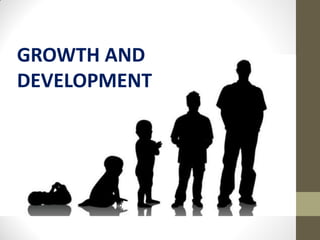 GROWTH AND
DEVELOPMENT
 