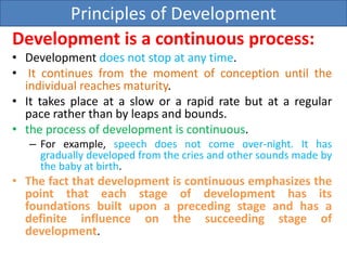 Growth and development | PPTX