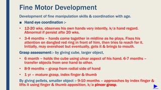 Growth and development of children | PPTX