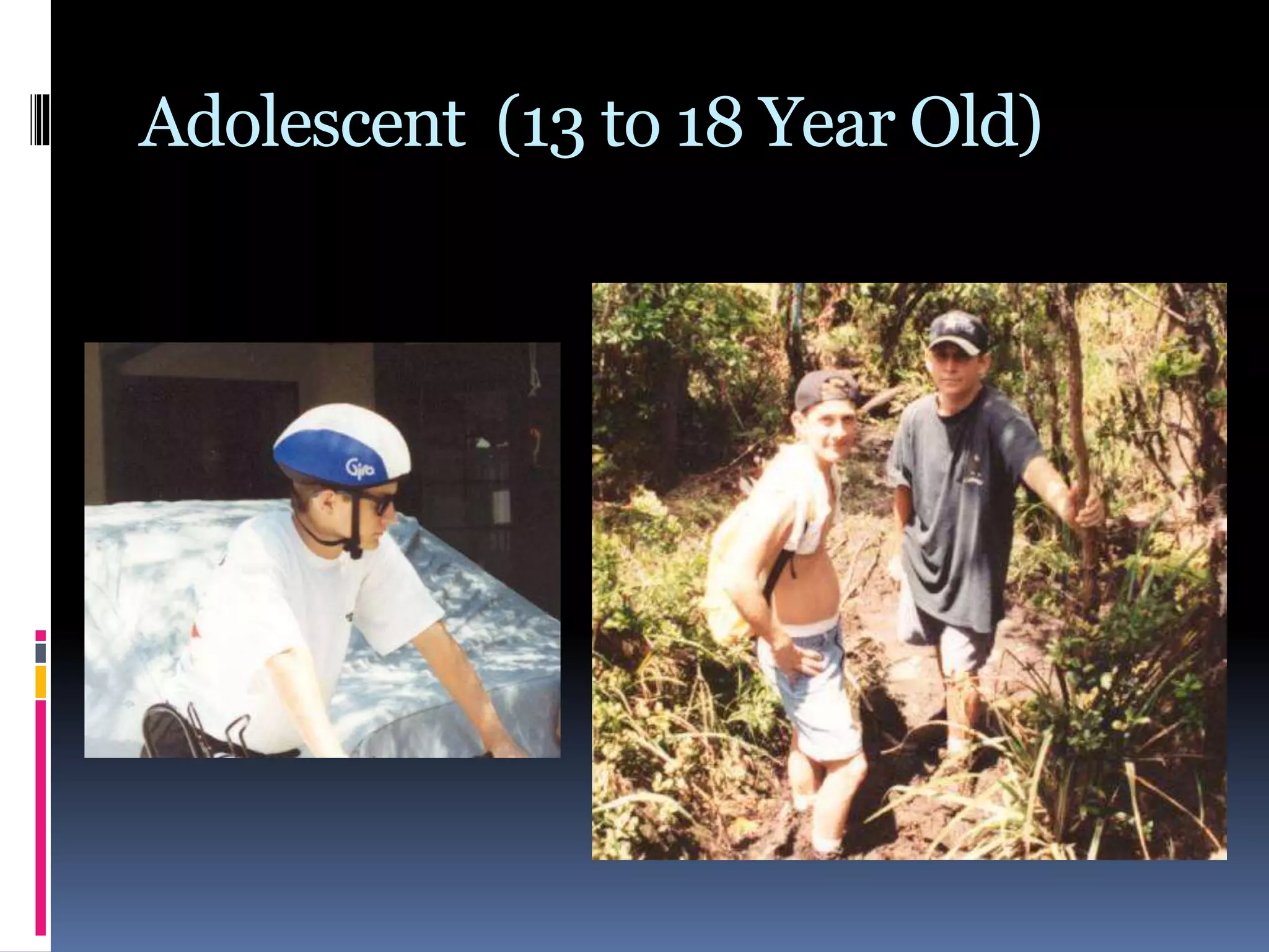 Adolescent (13 to 18 Year Old)
 
