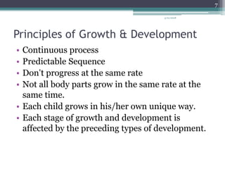 Growing A Development Programme Growth and development assessment in children | PPTX