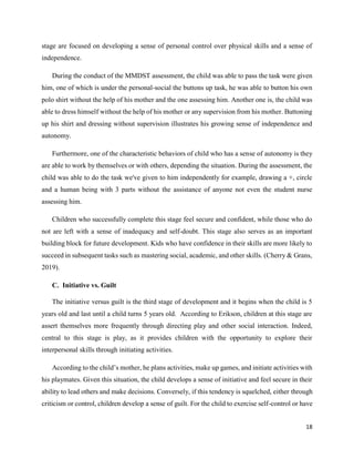 Developmental Case Study Growth and development case study | PDF
