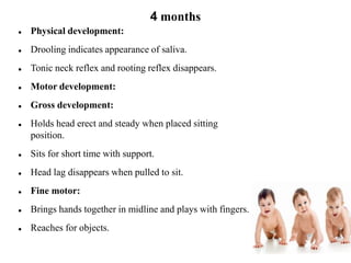 Growth and development of infant ppt | PPT
