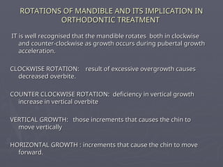 GROWTH AND DEVELOPMENT OF MANDIBLE RAMANDEEP.ppt