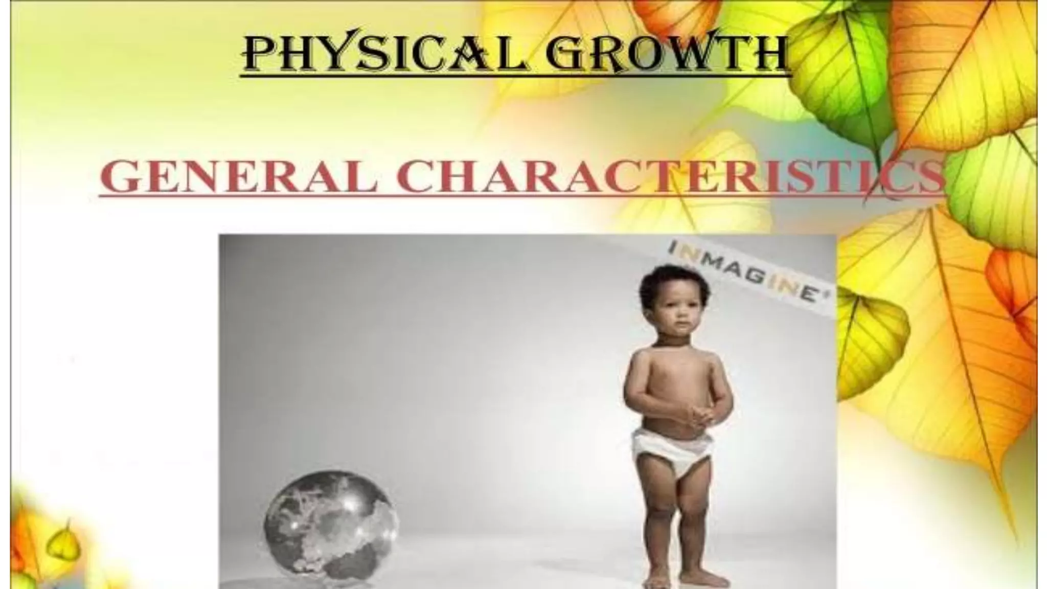 Growth and development of toddlers PPT | PPTX