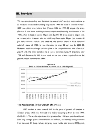 growth and structural change in Indian Economypdf | PDF