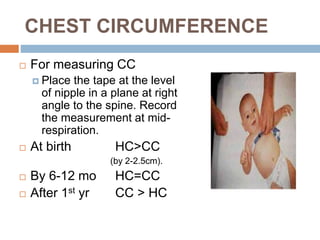 Measuring Ccs Growth assesment in children | PPTX