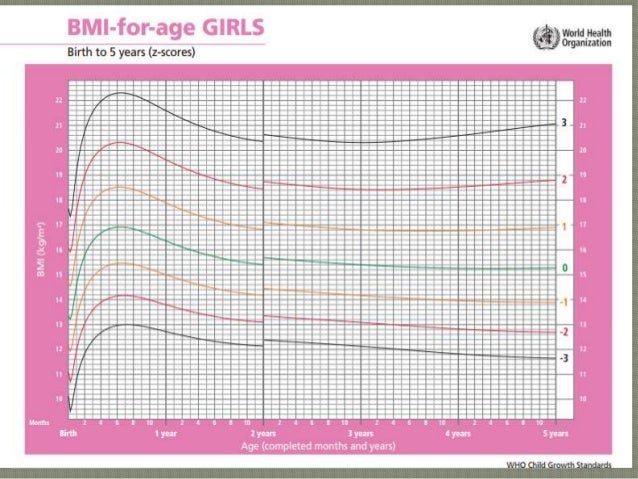 Who Growth Chart Girl 2 19 Bmi