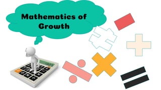 Mathematics of
Growth
 