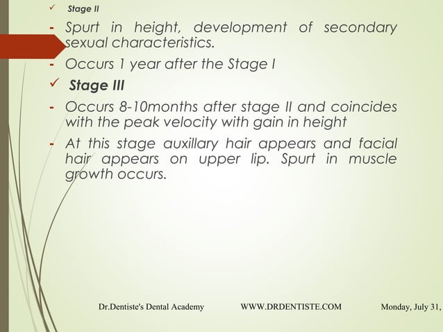 GROWTH AND DEVELOPMENT IN ORTHODONTICS | PPT | Dental Health | Diseases ...