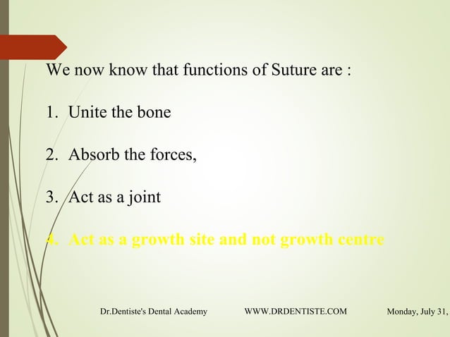 GROWTH AND DEVELOPMENT IN ORTHODONTICS | PPT | Dental Health | Diseases ...