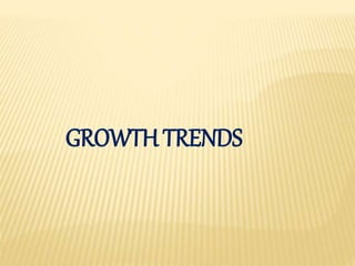 GROWTH TRENDS
 