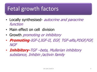 Growth & development and their determinents | PPTX