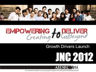 Growth Drivers Launch
 