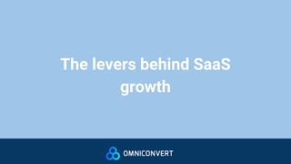 The levers behind SaaS
growth
 