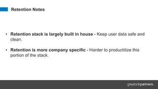Stack Retention Greylock Partners: Growth Stack Survey | PDF