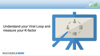 Understand your 
Viral Loop and 
measure your 
K-factor 
 