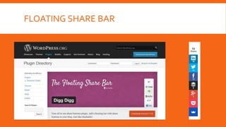 FLOATING SHARE BAR
 