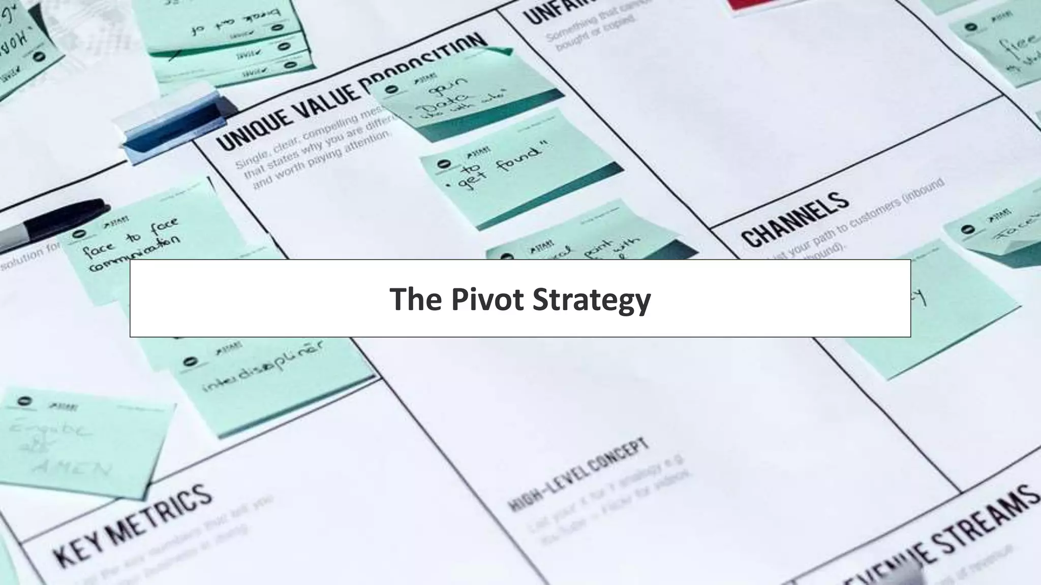 The Pivot Strategy
 