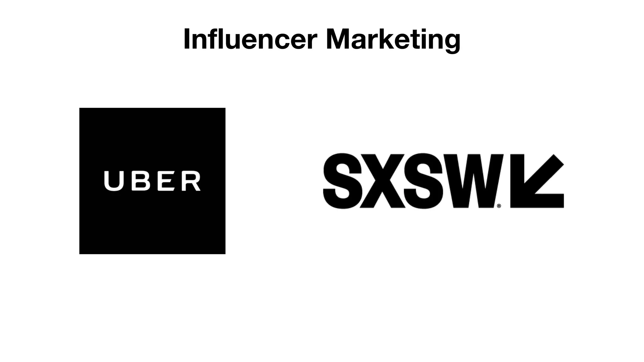 Influencer Marketing
 