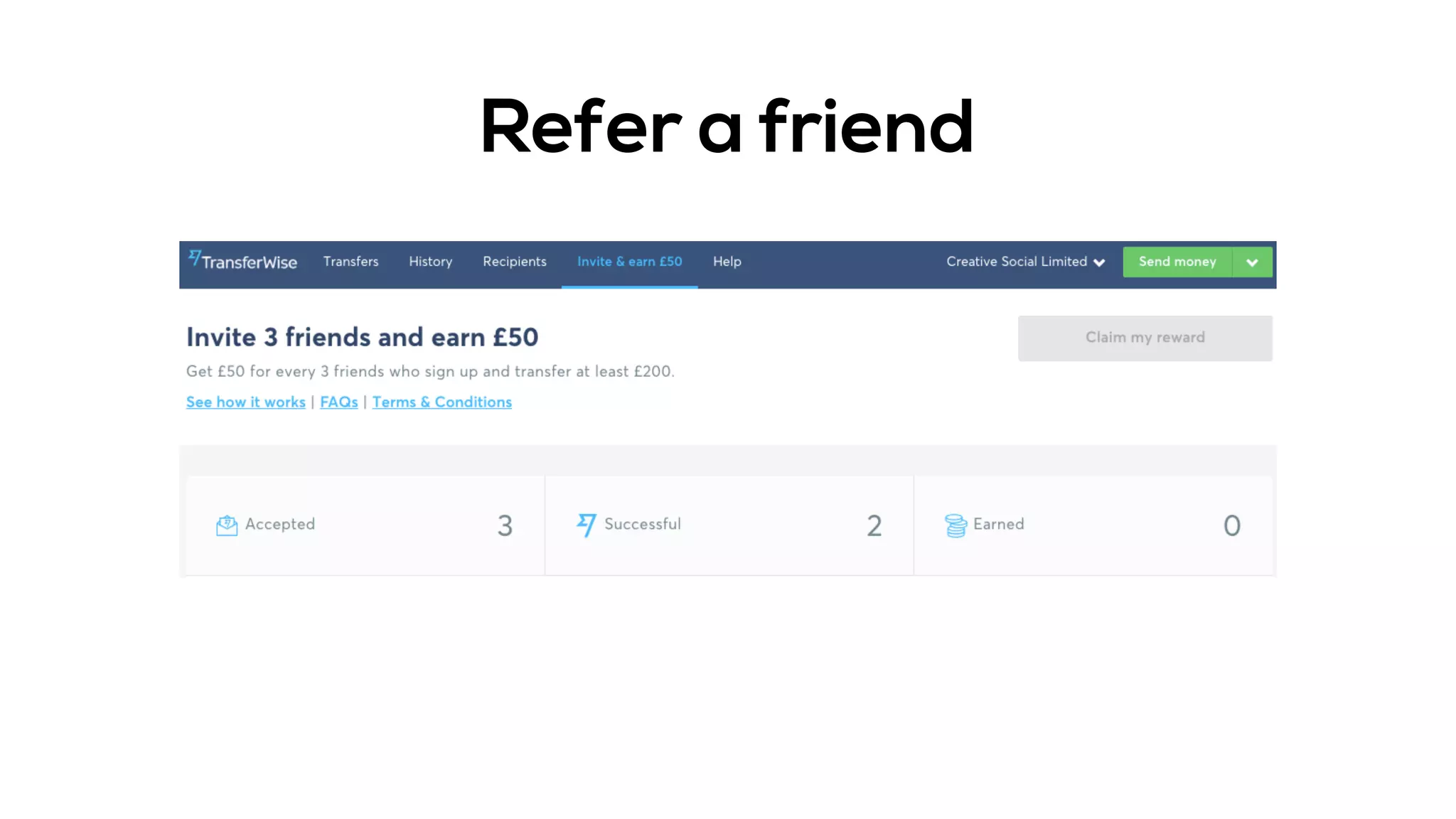 Refer a friend
 