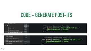 CODE - GENERATE POST-ITS 
 