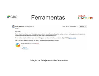 Ferramentas
Criação de Gotejamento de Campanhas
 