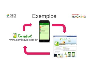 Exemplos
www.comidavel.com.br
 