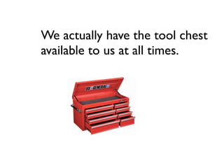 In an ideal world you already know
which user to focus on, which is hard.
 