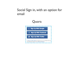 Focus on testing these
ideas out and actually
talking to your end users.
 