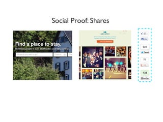 Use a progress bar
LinkedIn Groupon
 